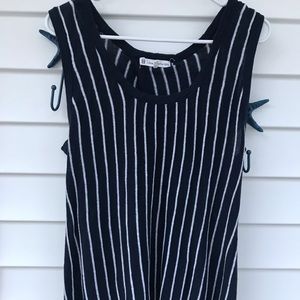 Sweater Tank w/split back